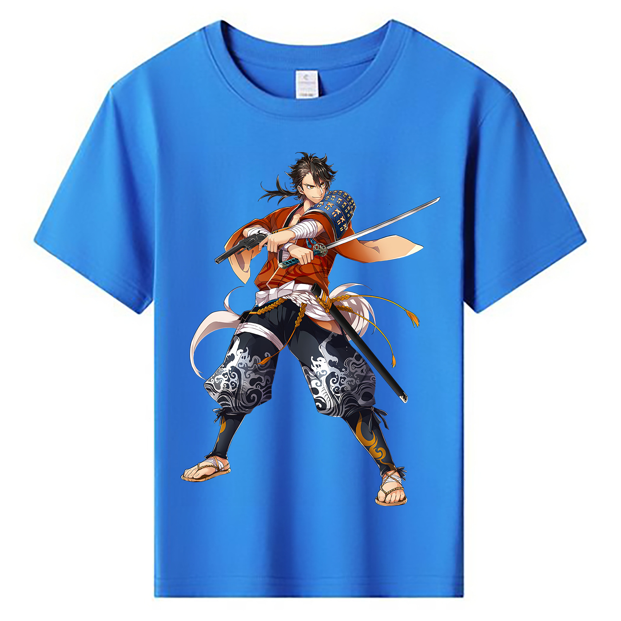 （画像用） 刀剣乱舞 Touken Ranbu 綿100％キッズTシャツ（フロントプリント）